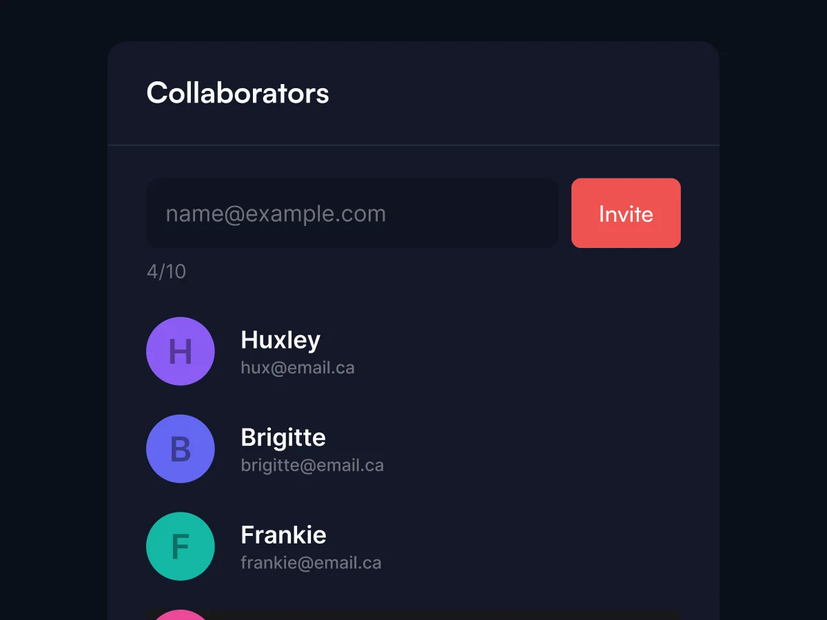 cDox real-time page collaboration with shared editing
