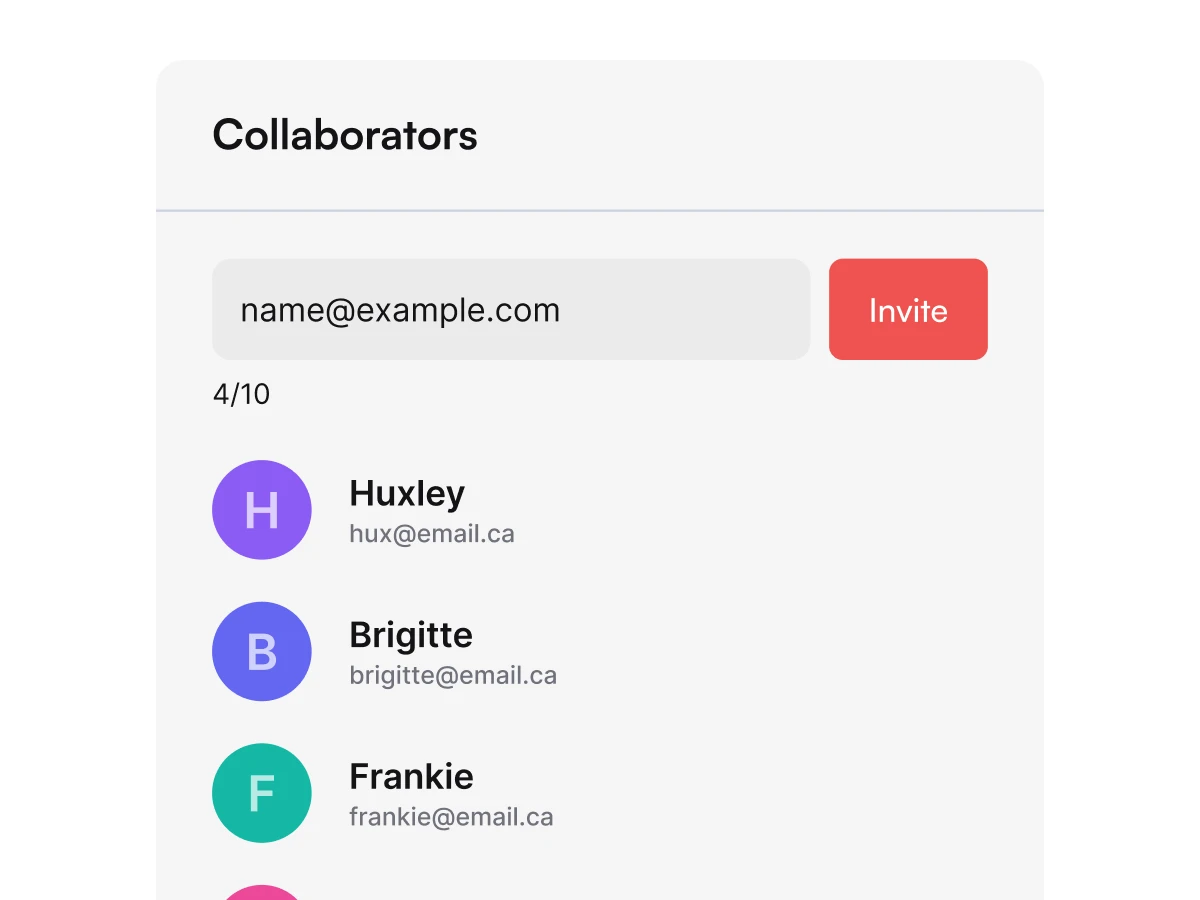 cDox real-time page collaboration with shared editing